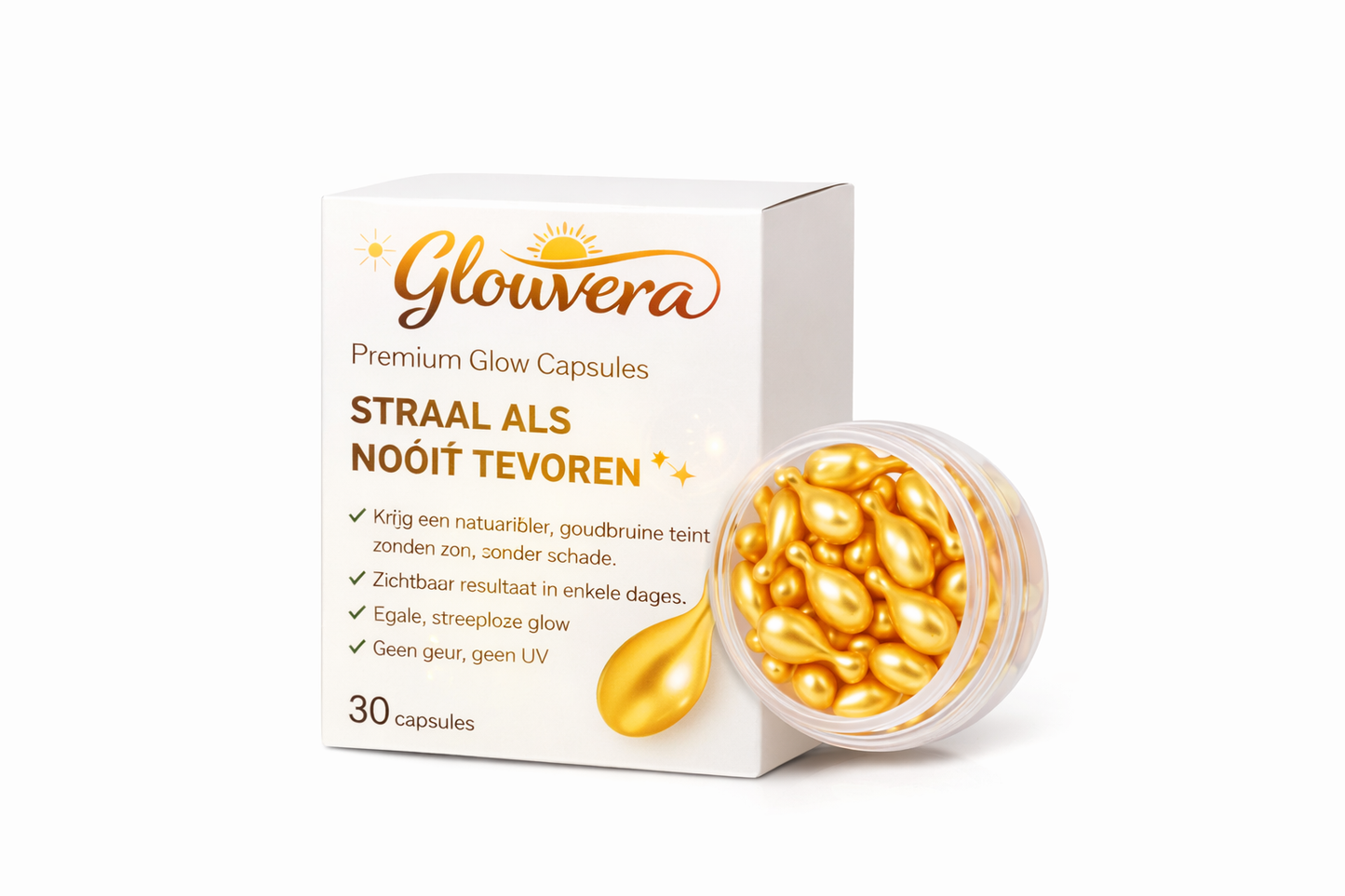 GlowVera | Krijg een stralende en egale bruine teint in slechts 5 dagen
