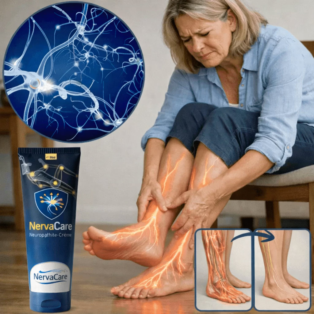 NervaCare Neuropathie-Crème™ | Elimineer tintelingen en pijn in je voeten