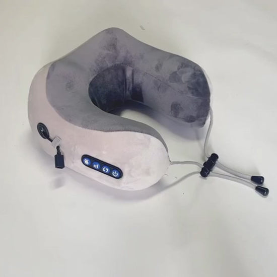 Elektrische Nek Massager Met Warmte Trillingen 3D Kneden Shiatsu Massage U-vormig Kussen Voor Schouder Cervicale Pijnbestrijding Vermoeidheid
